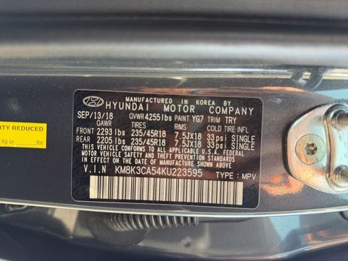 Used 2019 Hyundai Kona Limited AWD/4WD image 36