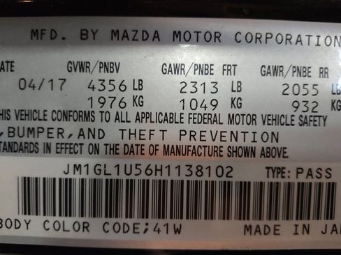 Used 2017 MAZDA MAZDA6 Sport FWD image 33