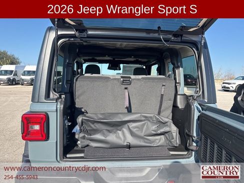 New 2026 Jeep Wrangler Sport S image 12