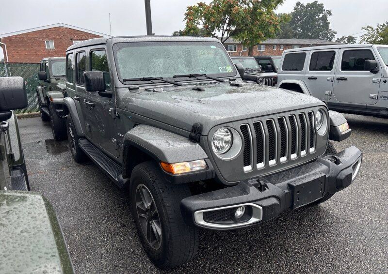 Used 2023 Jeep Wrangler Unlimited Sahara w/ Safety Group AWD/4WD image 1