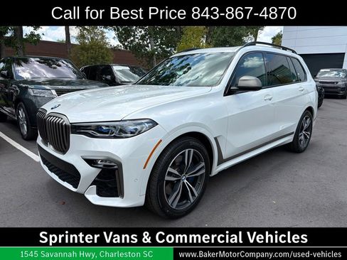 Used 2020 BMW X7 M50i w/ Luxury Seating Package AWD/4WD image 1