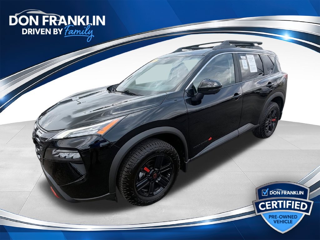 Used 2025 Nissan Rogue SV w/ Rock Creek Premium Package AWD/4WD 360° Tour