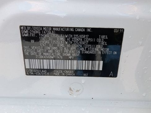 Used 2011 Toyota RAV4 Limited w/ Limited Extra Value Pkg AWD/4WD image 13