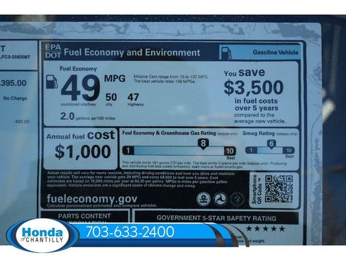 New 2026 Honda Civic Sport image 38