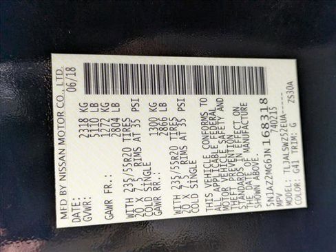 Used 2018 Nissan Murano Platinum w/ Cargo Package image 27