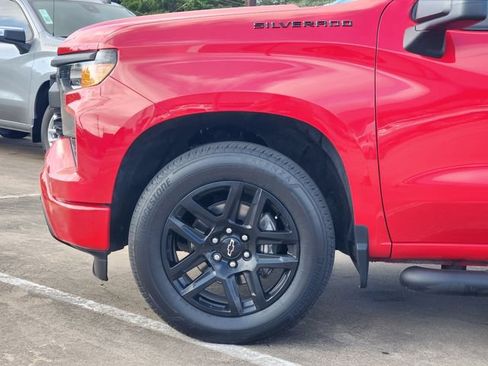 Used 2023 Chevrolet Silverado 1500 Custom w/ LPO, Dark Essentials Package RWD image 8