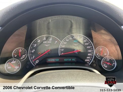 Used 2006 Chevrolet Corvette Convertible w/ Preferred Equipment Group RWD image 24