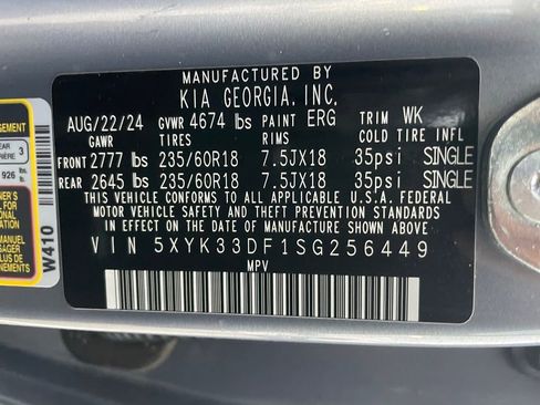 Certified 2025 Kia Sportage EX w/ Premium Package FWD image 34