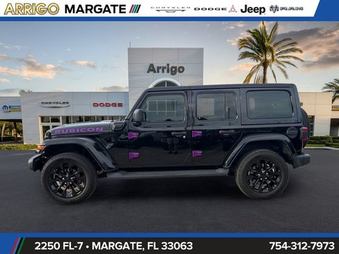 Used 2021 Jeep Wrangler Unlimited Sahara w/ Safety Group AWD/4WD image 4