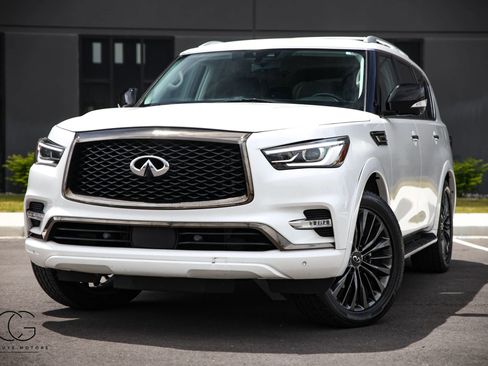 Used 2021 INFINITI QX80 Premium Select w/ All-Season Package AWD/4WD image 8