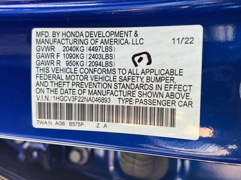 Used 2022 Honda Accord Sport image 31