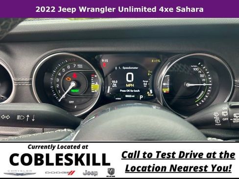 Used 2022 Jeep Wrangler Unlimited Sahara AWD/4WD image 19
