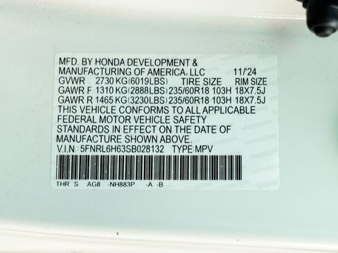 Used 2025 Honda Odyssey EX-L image 58