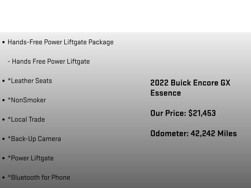 Used 2022 Buick Encore GX Essence w/ Experience Buick Package image 12