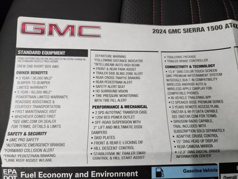 Used 2024 GMC Sierra 1500 AT4X image 57