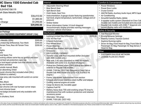 Certified 2017 GMC Sierra 1500 4x4 Double Cab image 46