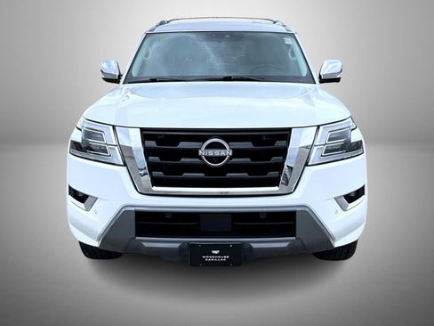 Used 2021 Nissan Armada Platinum w/ Captain's Chairs Package AWD/4WD image 2