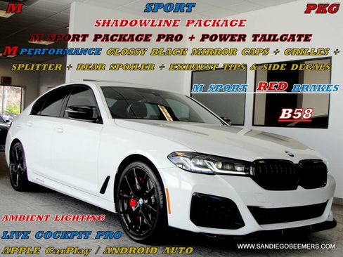 Used 2023 BMW 540i w/ M Sport Package RWD image 1
