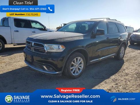 Used 2014 Dodge Durango SXT w/ Quick Order Package 23B image 1