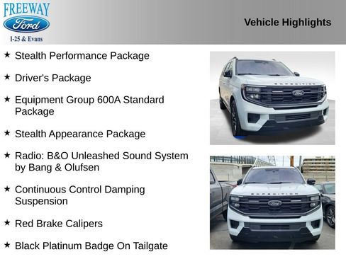 Used 2025 Ford Expedition Max Platinum w/ Stealth Performance Package image 2