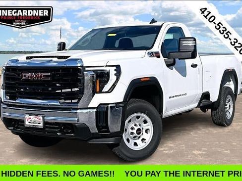 New 2025 GMC Sierra 3500 Pro w/ Snow Plow Prep/Camper Package AWD/4WD image 2