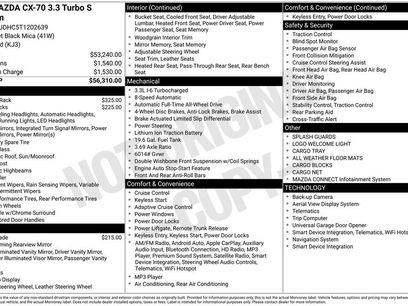 New 2026 MAZDA CX-70 3.3 Turbo S w/ Premium Package
