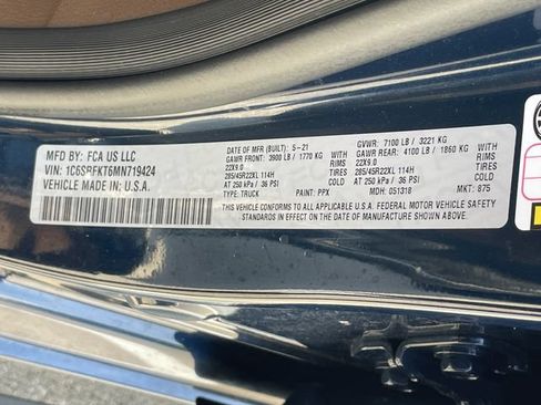 Used 2021 RAM 1500 Limited AWD/4WD image 32