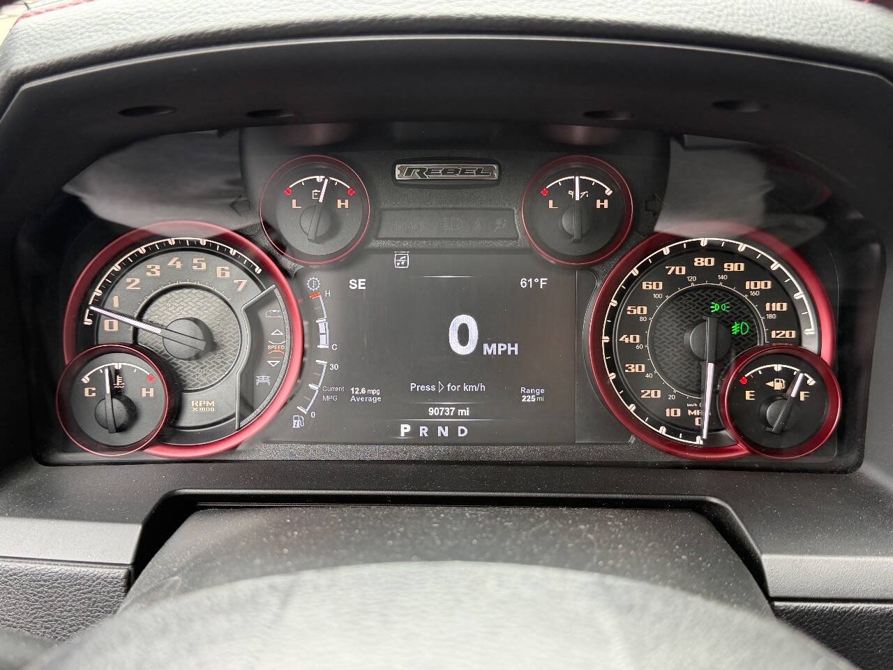 Used 2017 RAM 1500 Rebel w/ Luxury Group AWD/4WD image 14