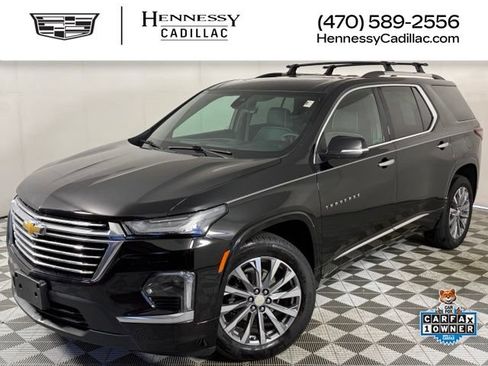 Used 2023 Chevrolet Traverse Premier w/ LPO, Floor Liner Package AWD/4WD image 1