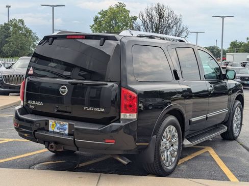 Used 2015 Nissan Armada Platinum w/ 2nd Row Captain Seat Package AWD/4WD image 3