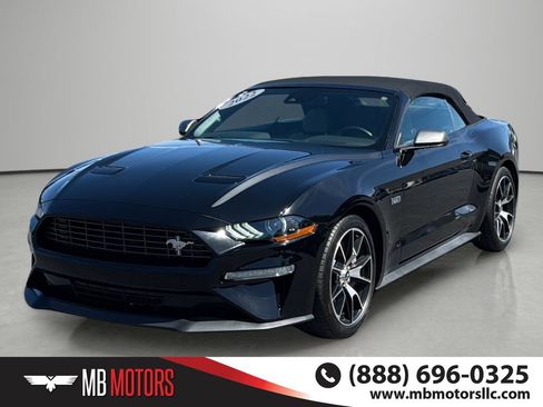 Used 2022 Ford Mustang Convertible w/ 2.3L High Performance Package RWD image 1