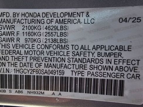 Used 2025 Honda Accord EX-L image 25