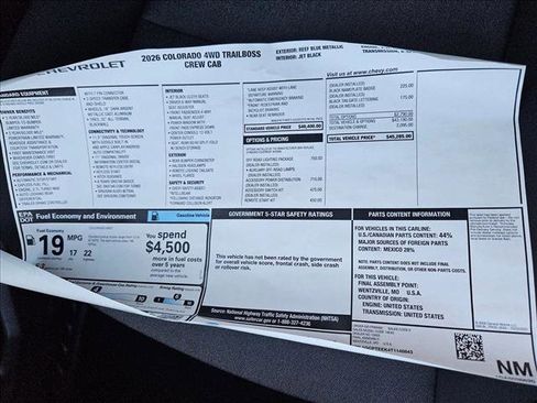 New 2026 Chevrolet Colorado Trail Boss image 18