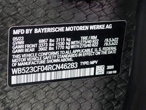 Used 2024 BMW iX xDrive50 w/ Sport Package image 86