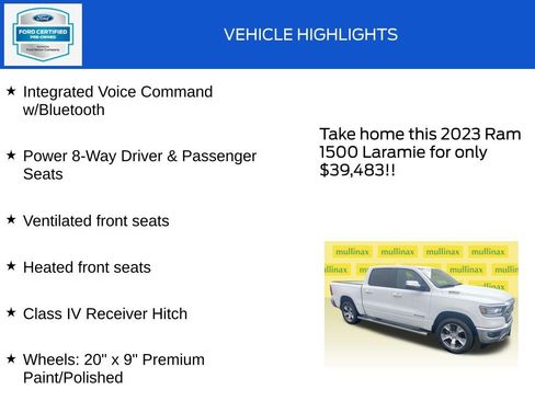 Used 2023 RAM 1500 Laramie image 19