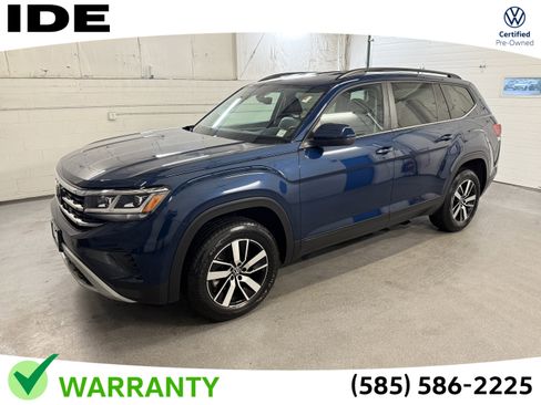 Certified 2022 Volkswagen Atlas SE image 1
