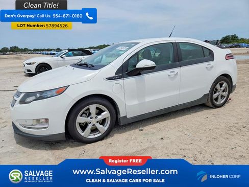 Used 2014 Chevrolet Volt Premium w/ Premium Trim Package FWD image 1