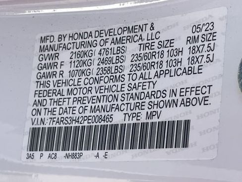 Certified 2023 Honda CR-V EX image 29