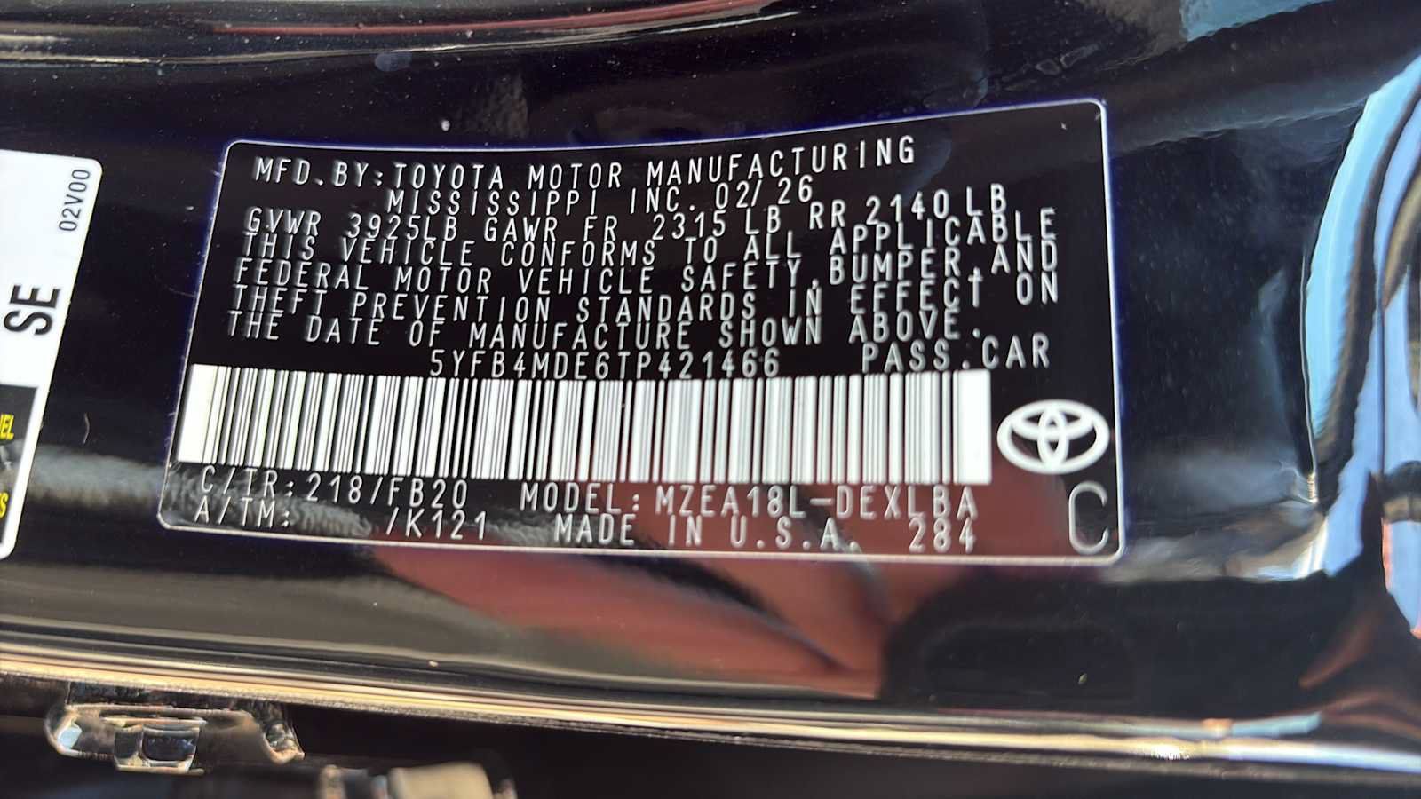 Used 2026 Toyota Corolla LE FWD image 15