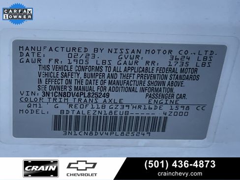 Used 2023 Nissan Versa S image 33