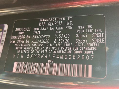 Used 2021 Kia Sorento SX image 44