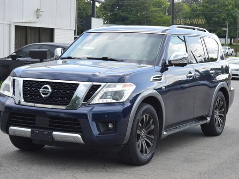 Used 2017 Nissan Armada Platinum w/ Captain Seat Package AWD/4WD image 1