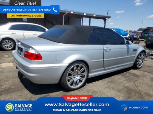 Used 2005 BMW M3 Convertible RWD image 4