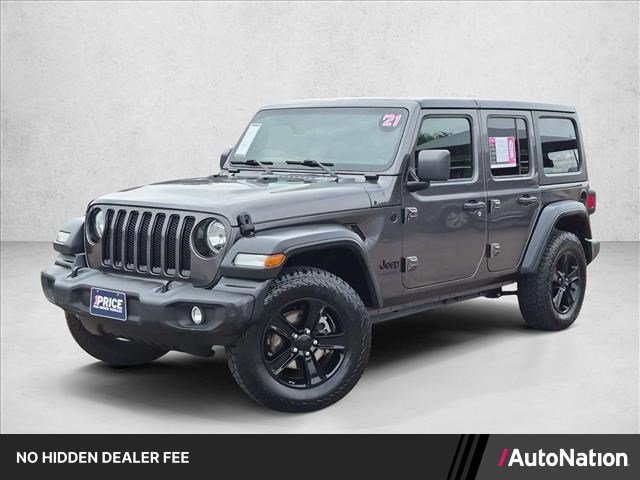 Used 2021 Jeep Wrangler Unlimited Sport AWD/4WD image 1