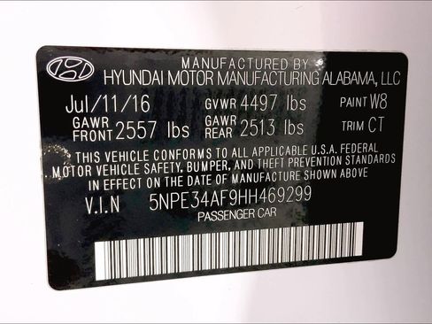 Used 2017 Hyundai Sonata Sport w/ Value Edition Package 02 image 37