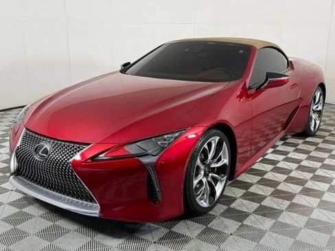 Used 2021 Lexus LC 500 Convertible w/ Touring Package RWD image 2