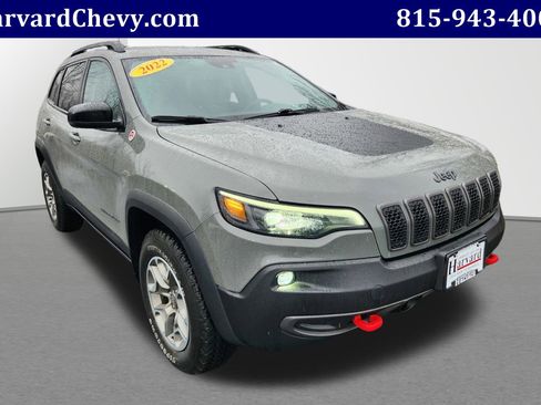 Used 2022 Jeep Cherokee Trailhawk w/ Premium Leather Package image 1