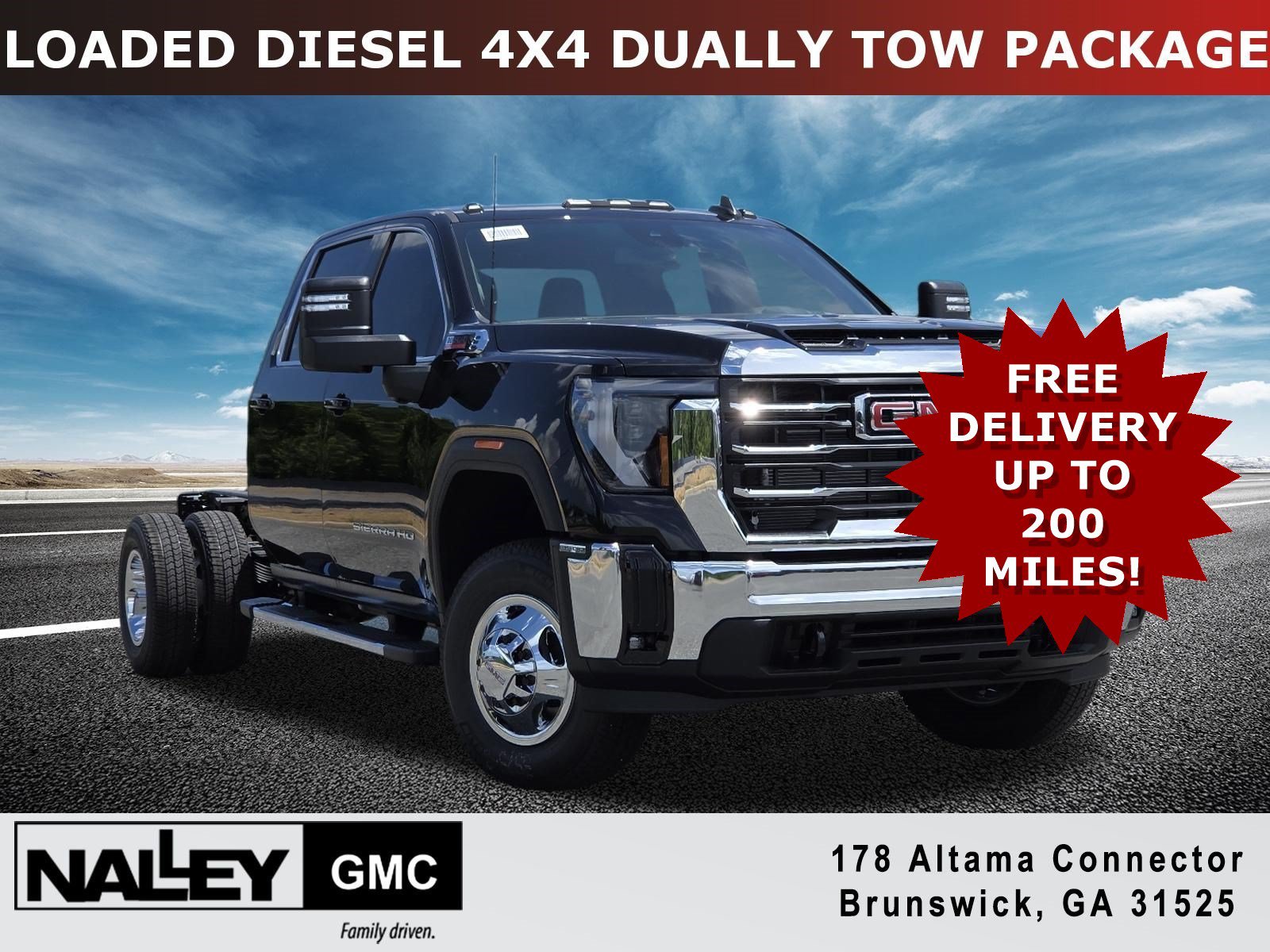 New 2026 GMC Sierra 3500 SLE AWD/4WD 360° Tour