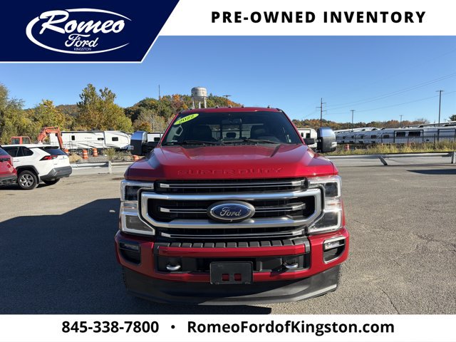 Certified 2022 Ford F350 Platinum w/ FX4 Off-Road Package AWD/4WD image 2
