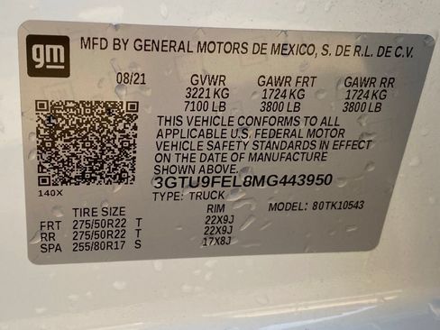 Used 2021 GMC Sierra 1500 Denali w/ Denali Premium Package AWD/4WD image 29